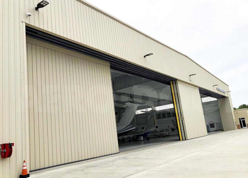 Cổng lùa Hangar nhà chứa máy bay