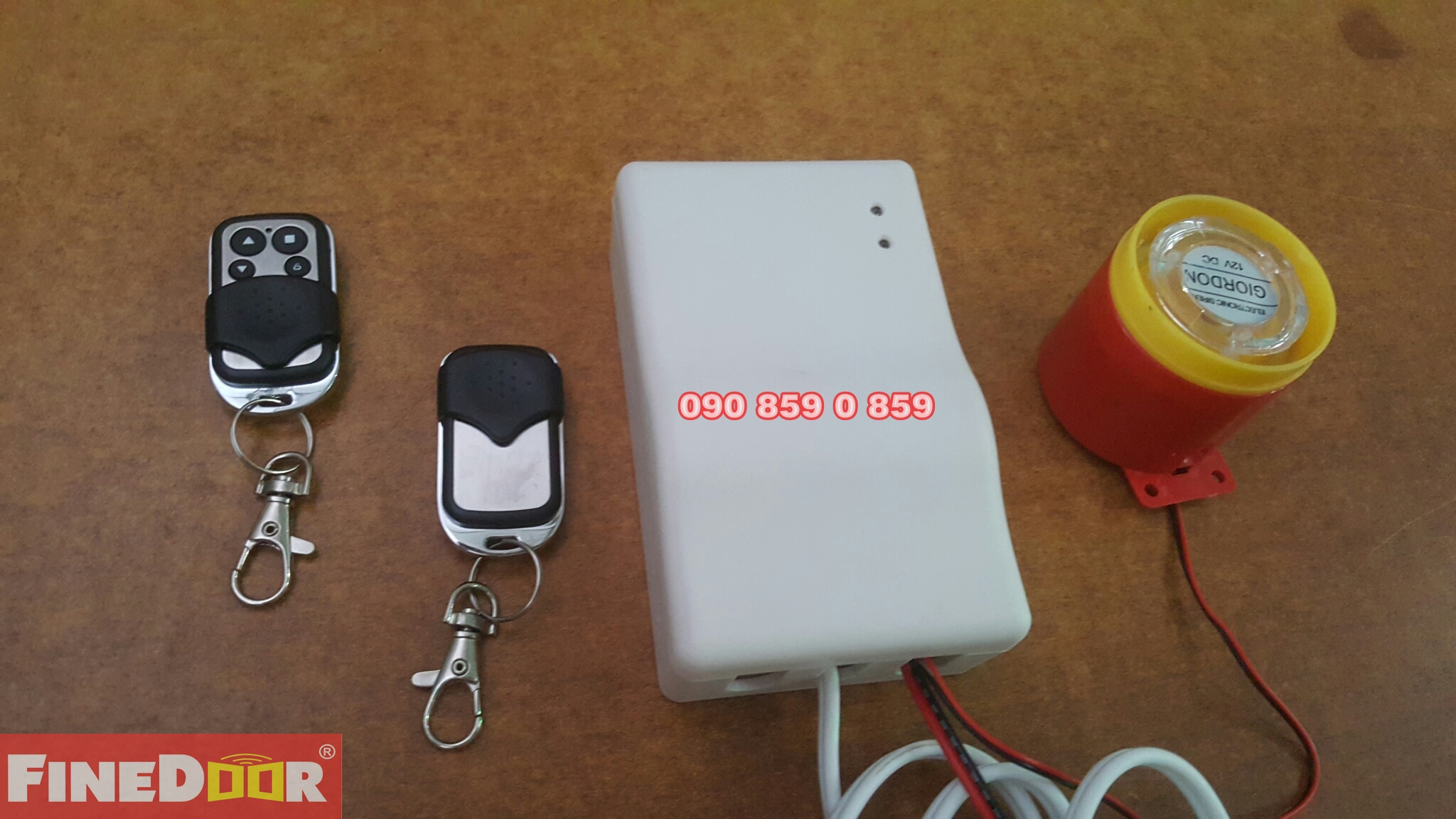 Bộ điều khiển motor ống remote