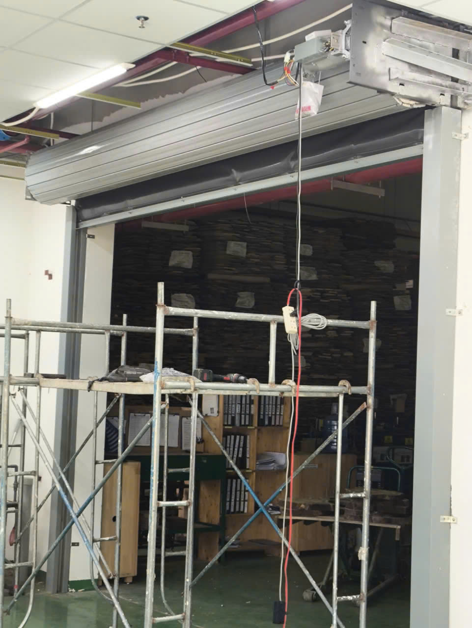 Cửa cuốn chống cháy EI