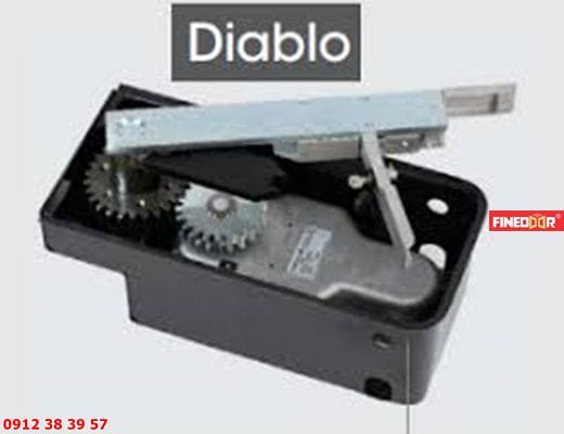 Cổng mở âm sàn Diablo 24VDC