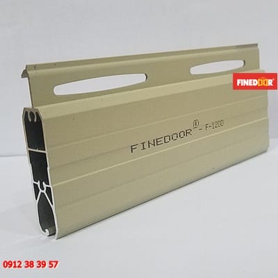 Cửa cuốn Nhôm khe thoáng Finedoor F-120D